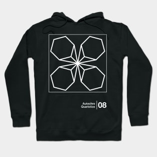 Autechre / Minimal Graphic Artwork Design Hoodie